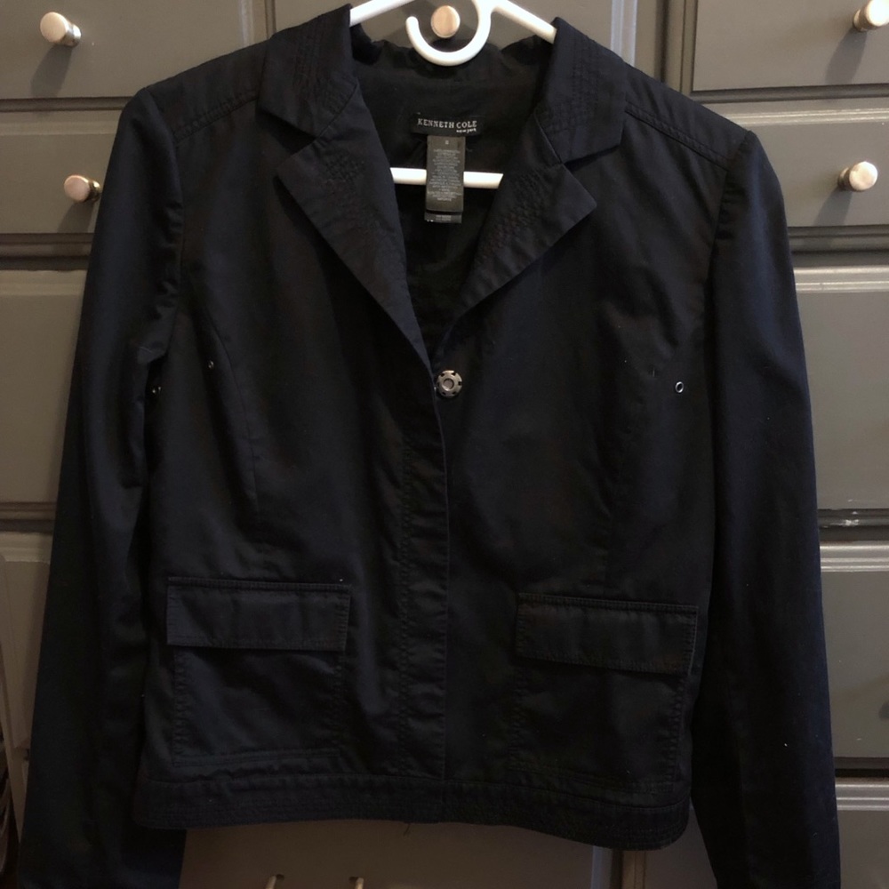 Black casual blazer